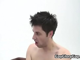 Gay interracial dick sucking gloryhole style 17