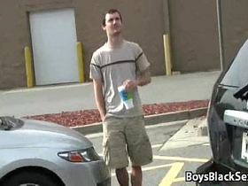 Blacks on boys - interracial hardcore gay cock sucking 05