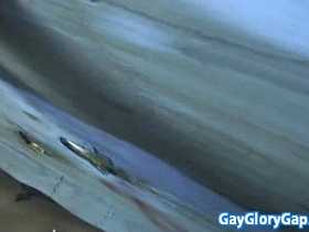 Interracial gay handjobs and big dick sucking 17