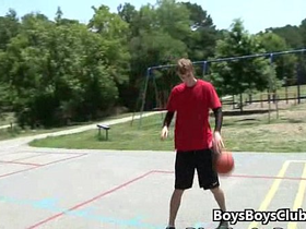 Black gay dude fuck his white friend in his tight ass 29